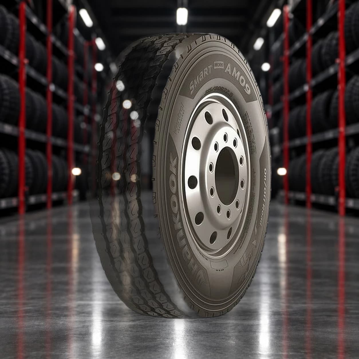 Hankook AM09 315/80 R22,5 156/150K PR18 3PMSF (Рулевая ось)