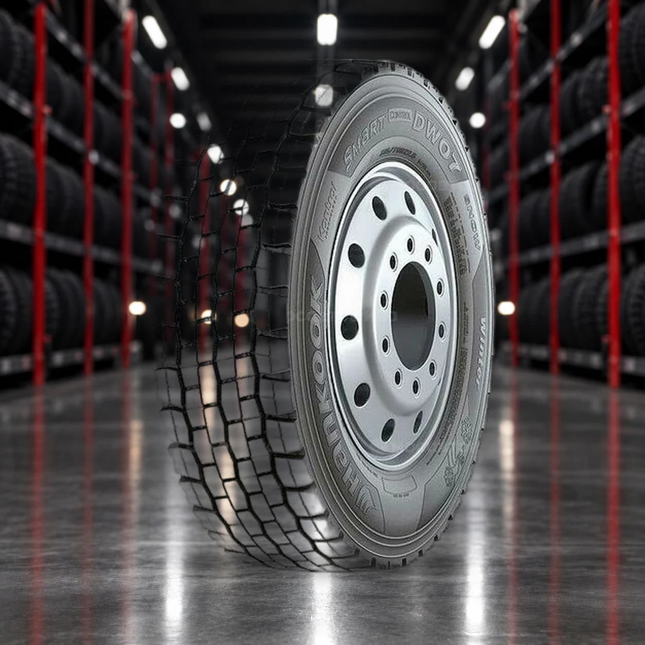 Hankook DW07 315/70 R22,5 154/150L PR18 3PMSF (Ведущая ось)