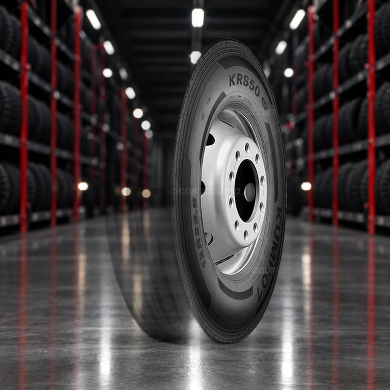 Kumho KRS50 315/80 R22,5 158/150L 3PMSF (Рулевая ось)