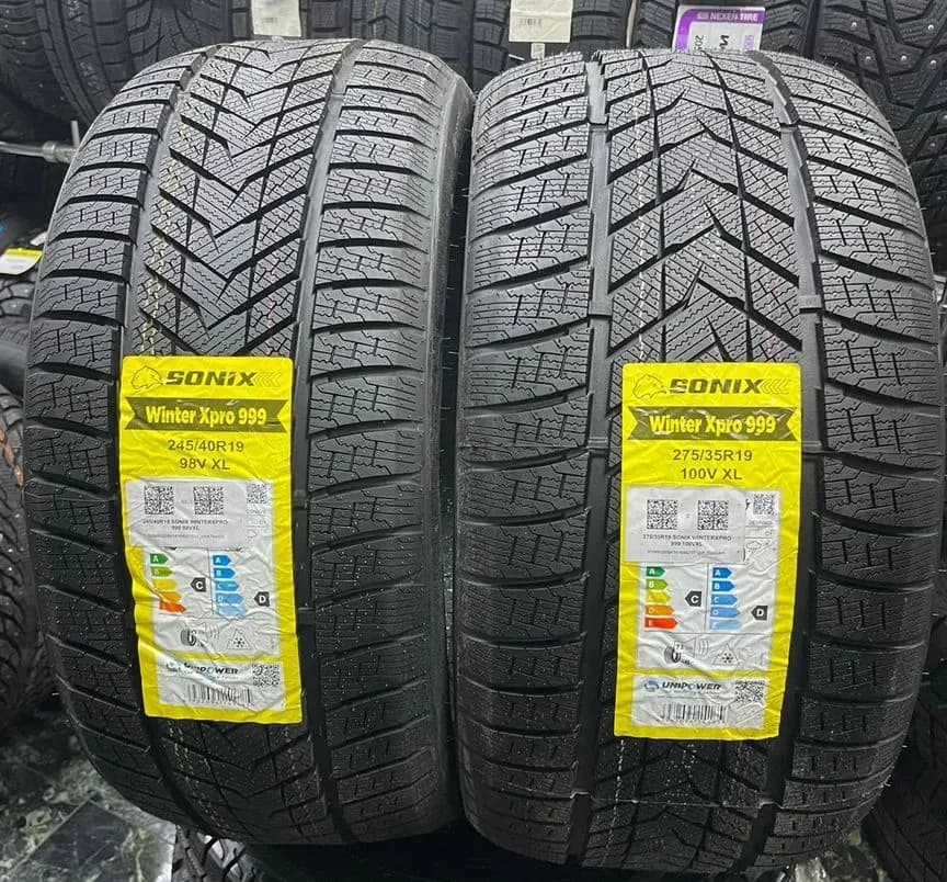 Sonix WinterXPro 999 245/40 R19 и 275/35 R19 100V