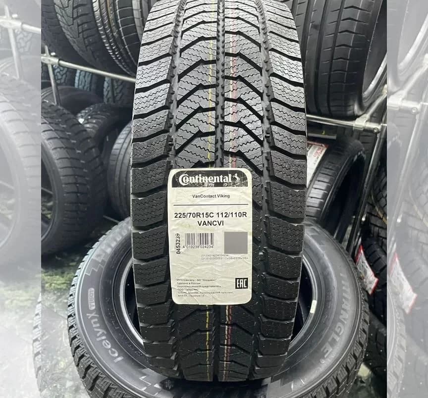 Continental VanContact Viking 225/70 R15C 112R